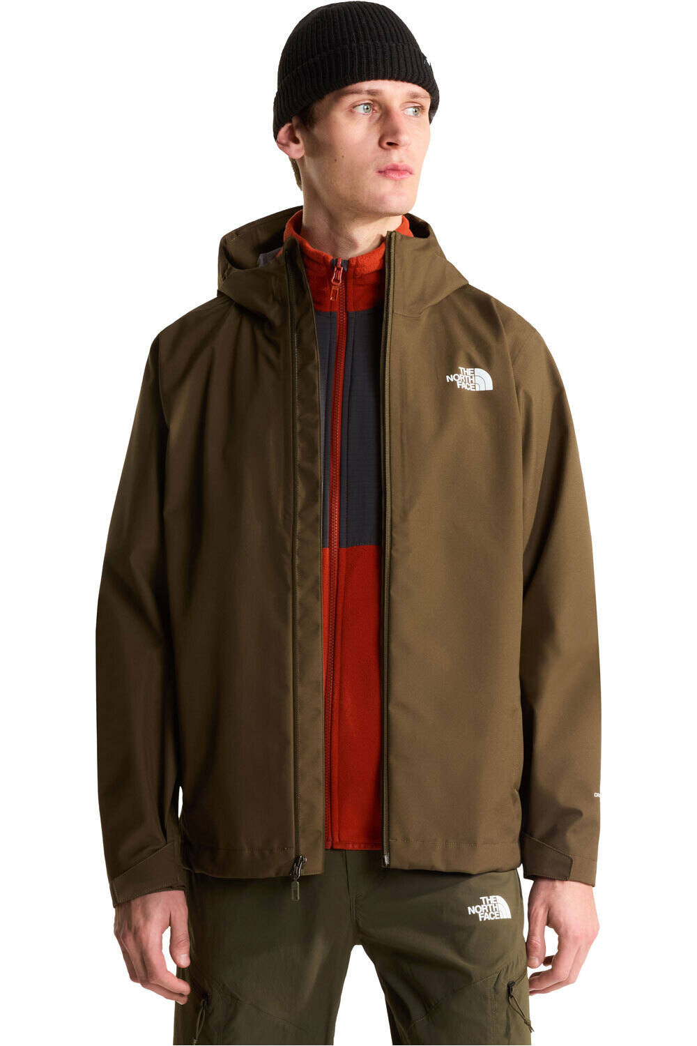 The North Face chaqueta impermeable hombre M WHITON 3L JACKET vista detalle
