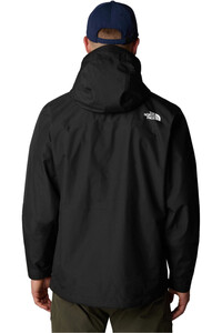 The North Face chaqueta impermeable hombre M WHITON 3L JACKET vista trasera