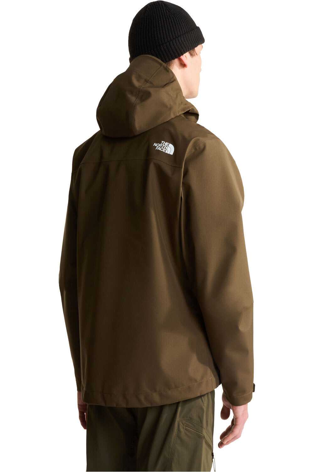 The North Face chaqueta impermeable hombre M WHITON 3L JACKET vista trasera