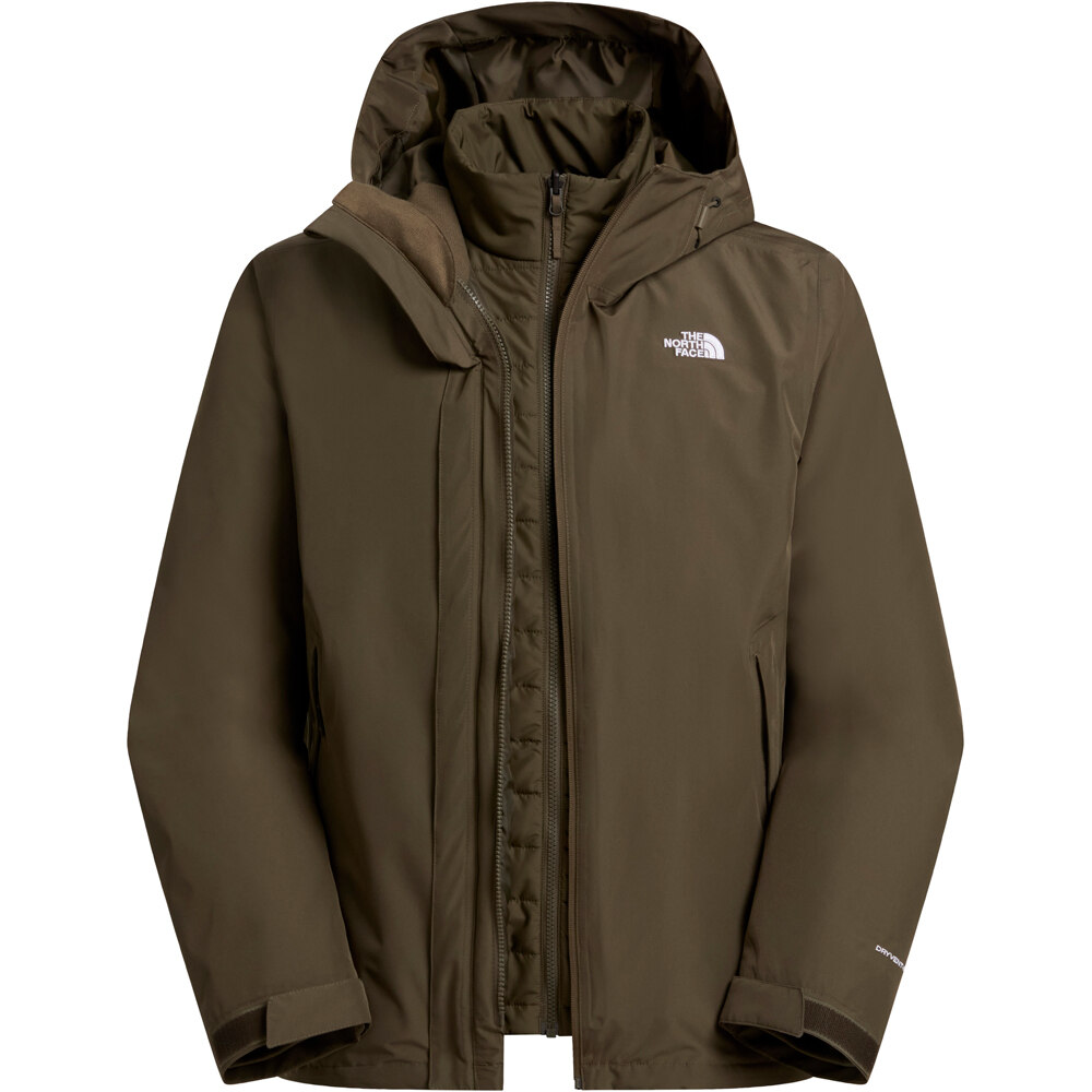 The North Face chaqueta impermeable insulada hombre M CARTO MONO TRICLIMATE HOODED JACKET 03