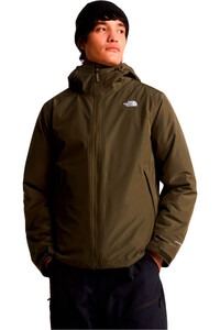 The North Face chaqueta impermeable insulada hombre M CARTO MONO TRICLIMATE HOODED JACKET vista detalle