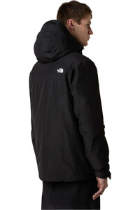 The North Face chaqueta impermeable insulada hombre M CARTO MONO TRICLIMATE HOODED JACKET vista trasera