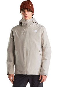 The North Face chaqueta impermeable insulada hombre M CARTO MONO TRICLIMATE HOODED JACKET vista trasera