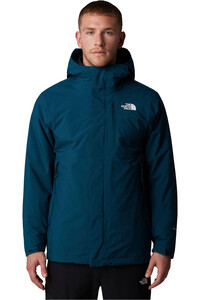 The North Face chaqueta impermeable insulada hombre M CARTO TRICLIMATE JACKET vista detalle