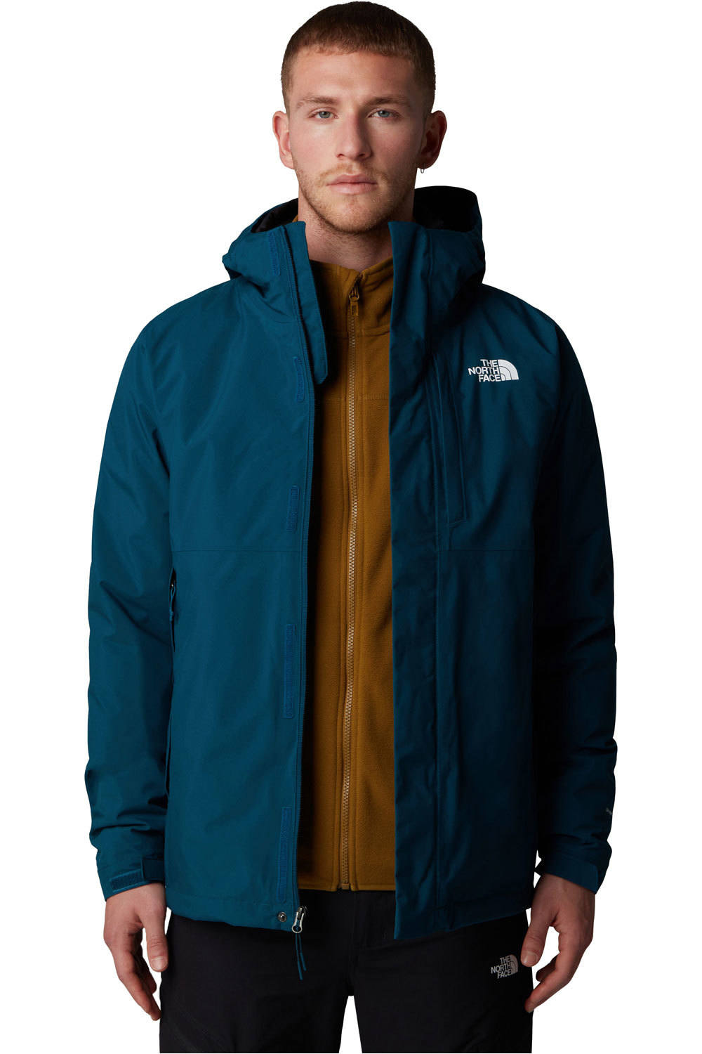 The North Face chaqueta impermeable insulada hombre M CARTO TRICLIMATE JACKET vista frontal