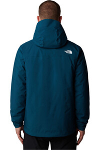 The North Face chaqueta impermeable insulada hombre M CARTO TRICLIMATE JACKET vista trasera
