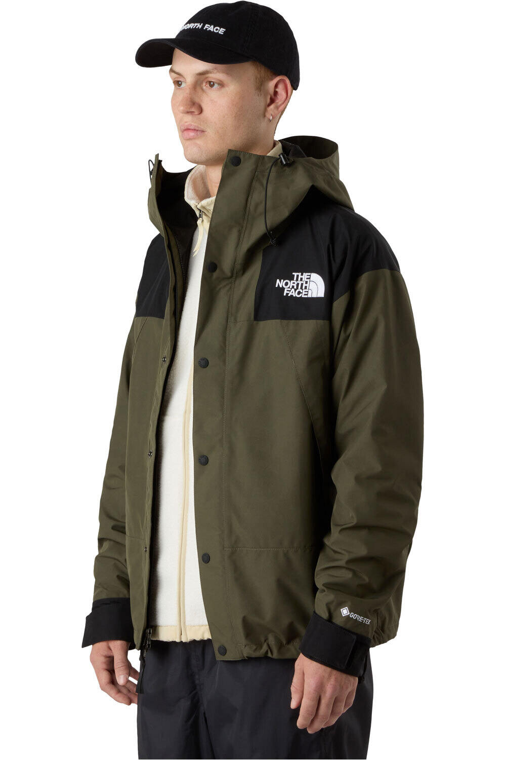 The North Face chaqueta impermeable insulada hombre M GTX MOUNTAIN JACKET vista detalle