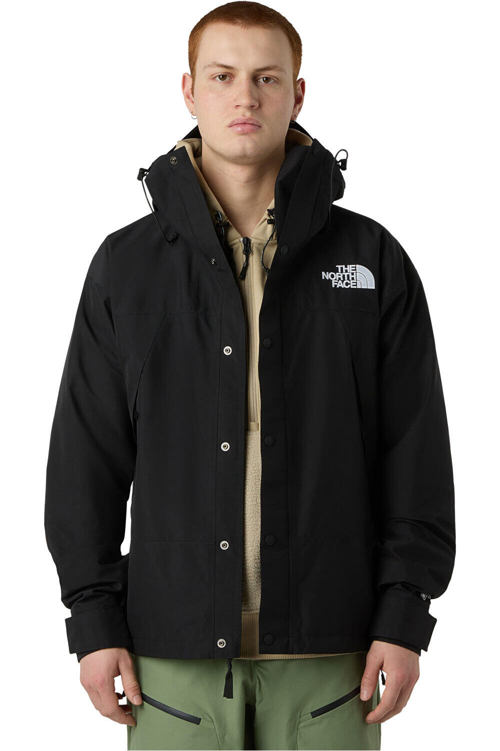 The North Face chaqueta impermeable insulada hombre M GTX MOUNTAIN JACKET vista detalle
