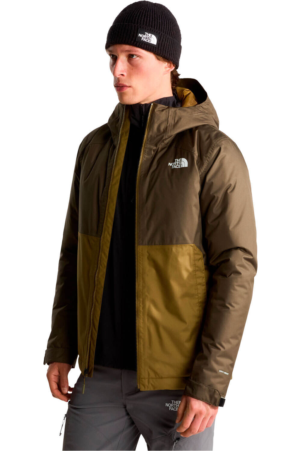 The North Face chaqueta impermeable insulada hombre M MILLERTON INSULATED JACKET vista detalle