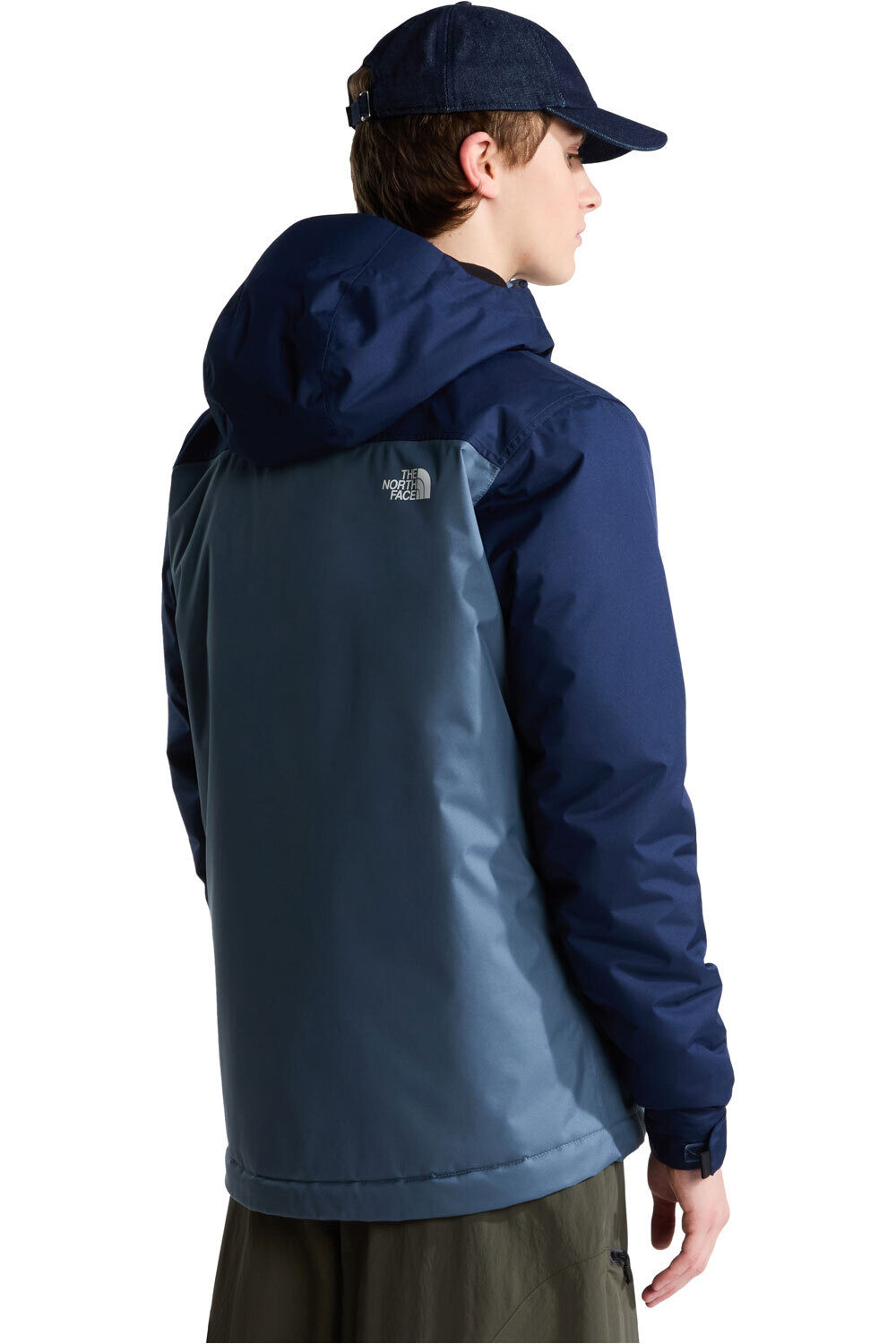 The North Face chaqueta impermeable insulada hombre M MILLERTON INSULATED JACKET vista trasera