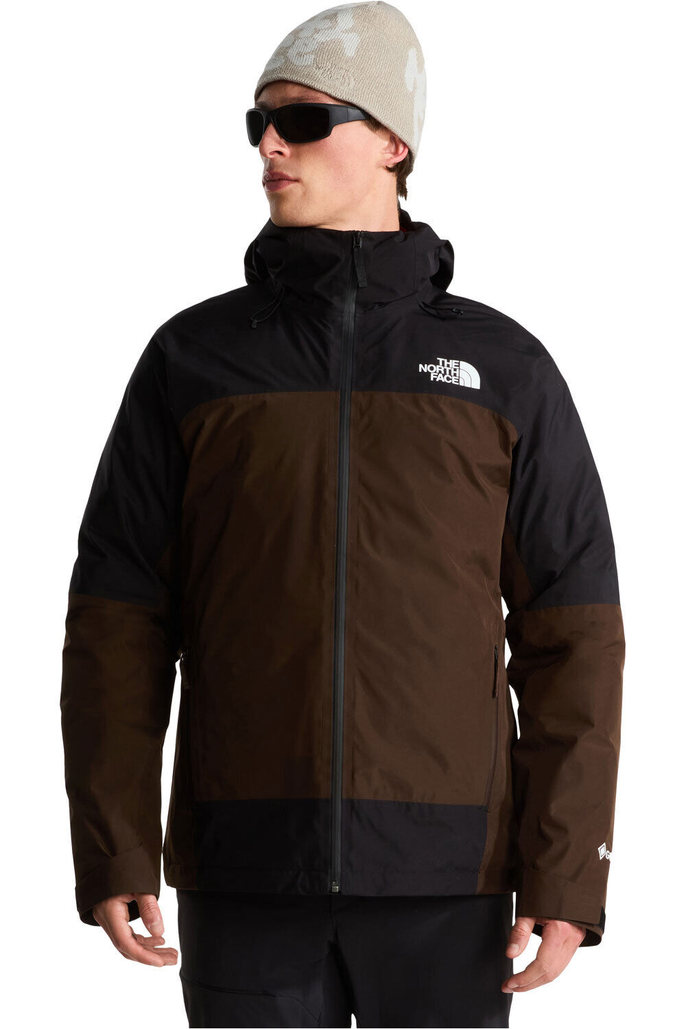 The North Face chaqueta impermeable insulada hombre M MOUNTAIN LIGHT TRICLIMATE GTX JACKET vista detalle