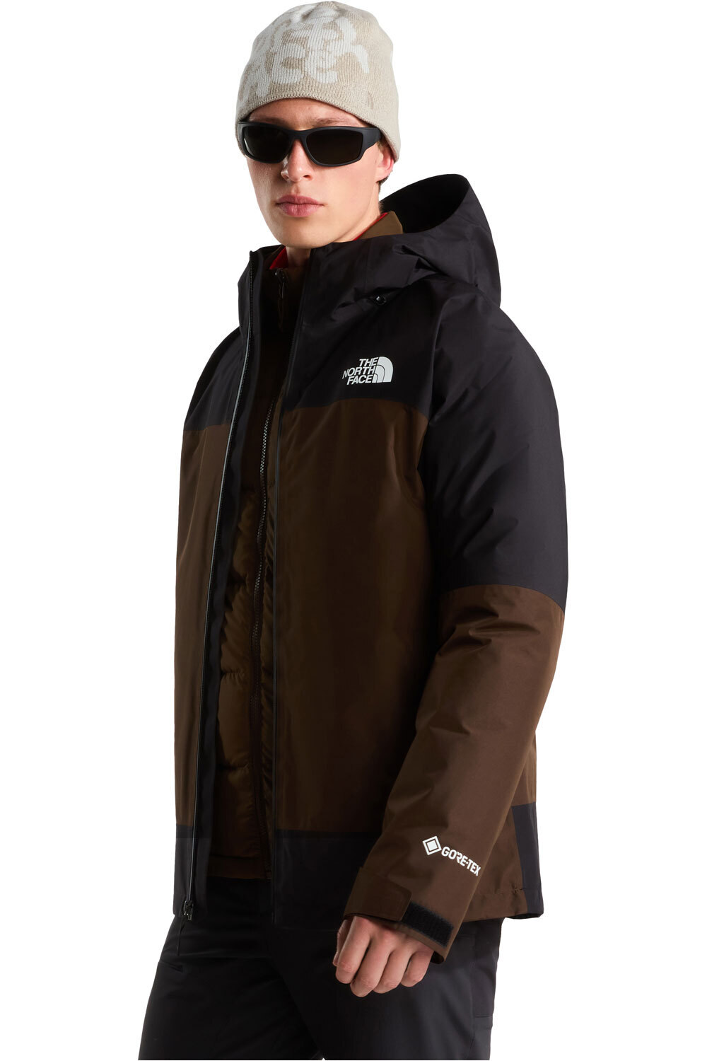 The North Face chaqueta impermeable insulada hombre M MOUNTAIN LIGHT TRICLIMATE GTX JACKET vista frontal