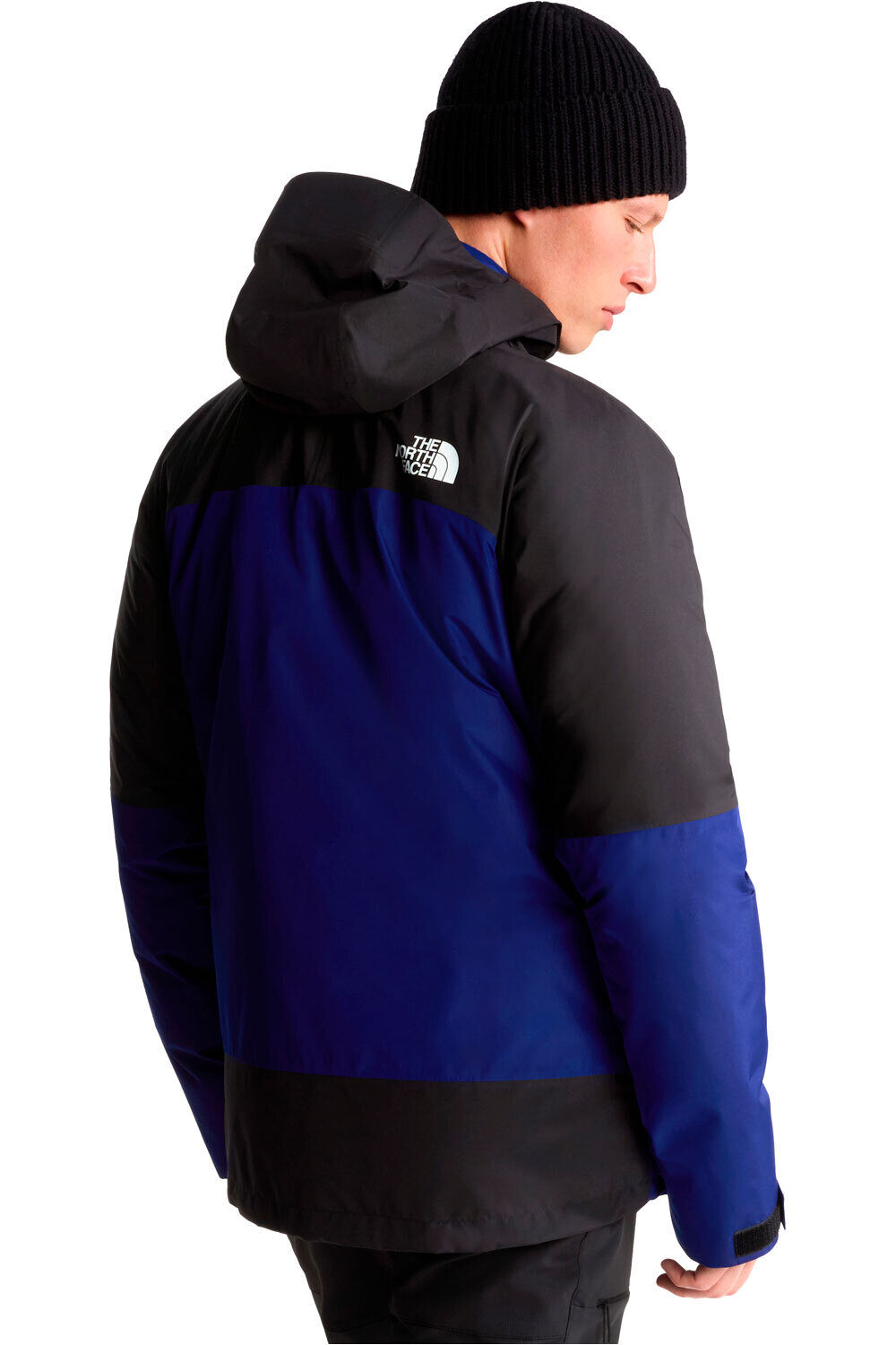 The North Face chaqueta impermeable insulada hombre M MOUNTAIN LIGHT TRICLIMATE GTX JACKET vista trasera