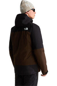 The North Face chaqueta impermeable insulada hombre M MOUNTAIN LIGHT TRICLIMATE GTX JACKET vista trasera