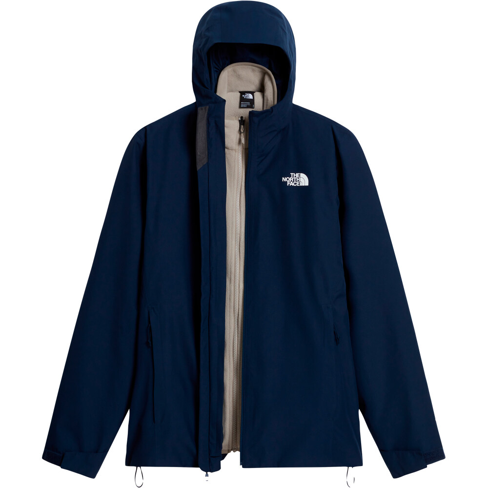 The North Face chaqueta impermeable insulada hombre M QUEST MONO TRICLIMATE vista detalle