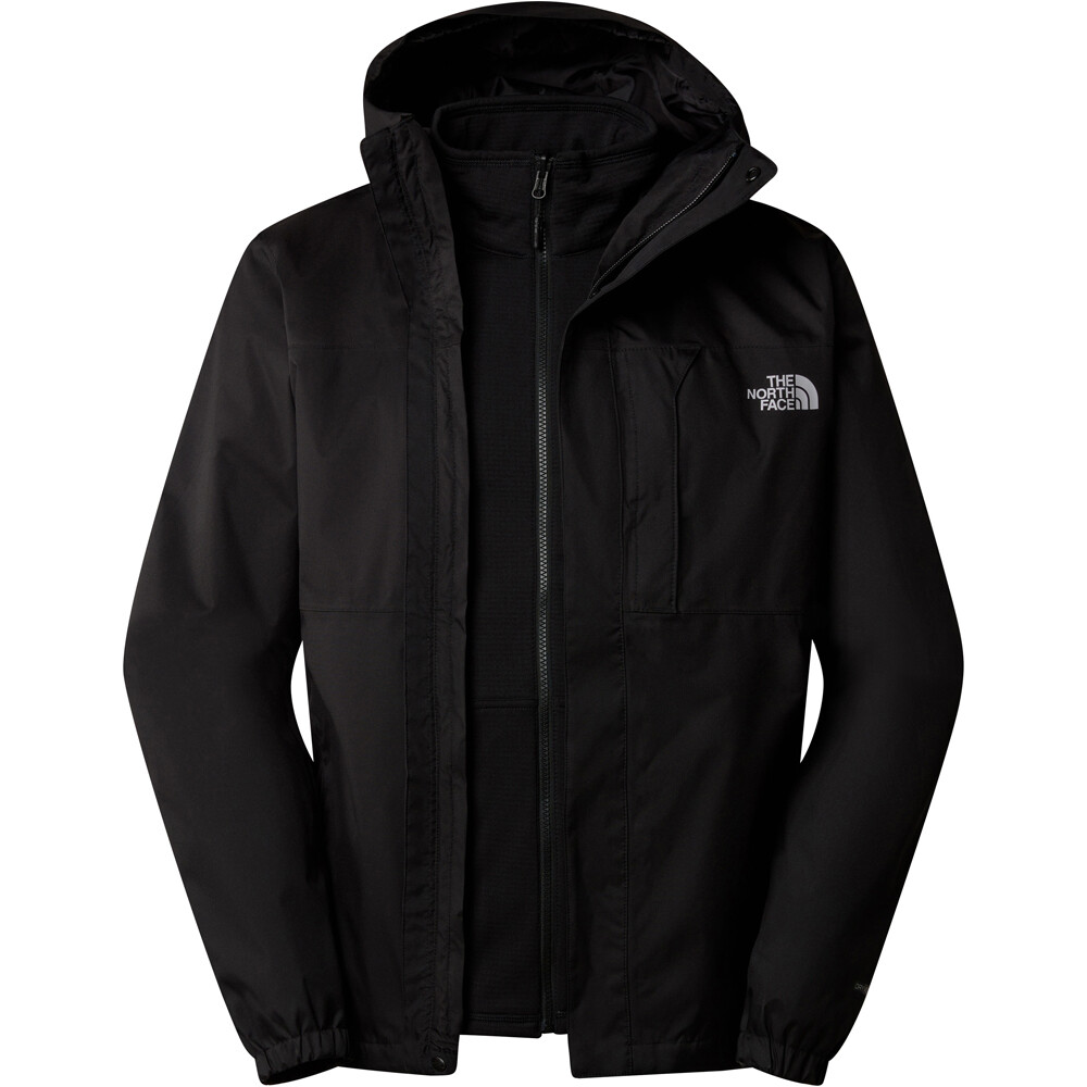 The North Face chaqueta impermeable insulada hombre M QUEST TRICLIMATE JACKET 05