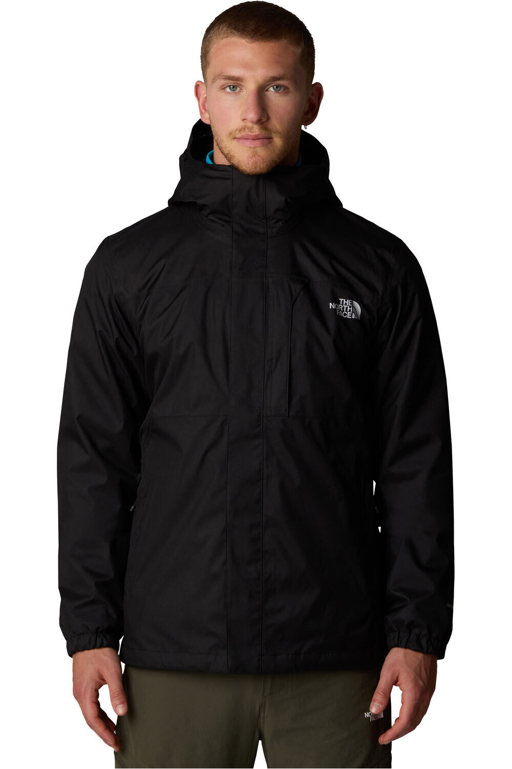 The North Face chaqueta impermeable insulada hombre M QUEST TRICLIMATE JACKET vista detalle