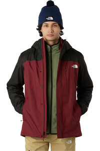 The North Face chaqueta impermeable insulada hombre M QUEST TRICLIMATE JACKET vista detalle