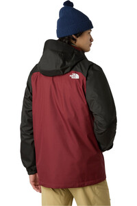 The North Face chaqueta impermeable insulada hombre M QUEST TRICLIMATE JACKET vista trasera