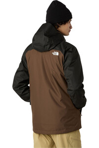 The North Face chaqueta impermeable insulada hombre M QUEST TRICLIMATE JACKET vista trasera