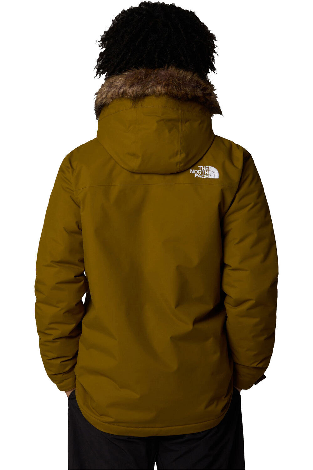 The North Face chaqueta impermeable insulada hombre M ZANECK JACKET vista trasera