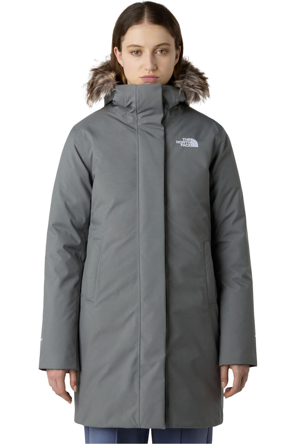 The North Face chaqueta impermeable insulada mujer W ARCTIC PARKA vista frontal