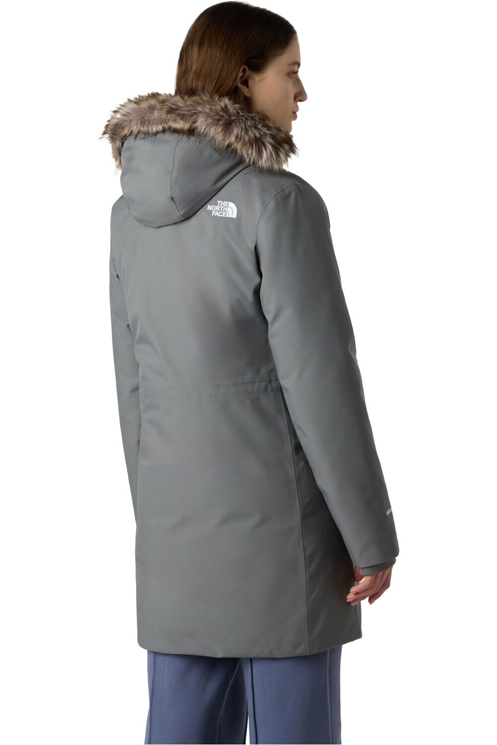 The North Face chaqueta impermeable insulada mujer W ARCTIC PARKA vista trasera