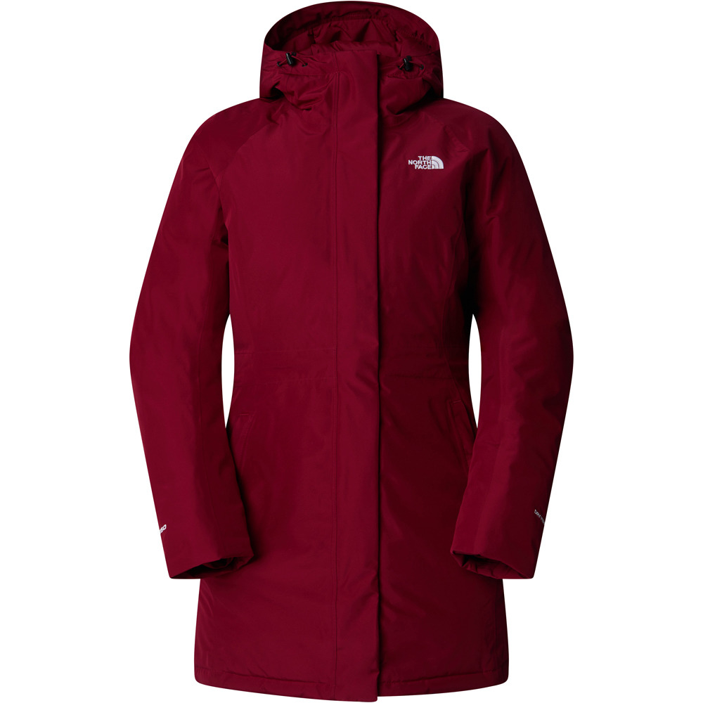 The North Face chaqueta impermeable insulada mujer W BROOKLYN PARKA 03