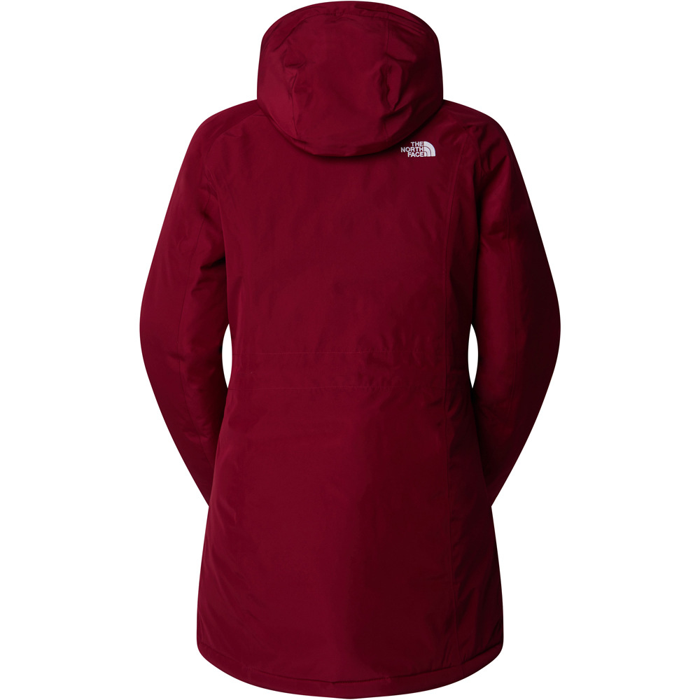 The North Face chaqueta impermeable insulada mujer W BROOKLYN PARKA 04