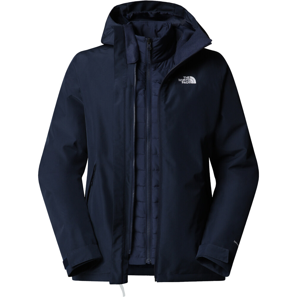 The North Face chaqueta impermeable insulada mujer W CARTO MONO TRICLIMATE HOODED JACKET 04