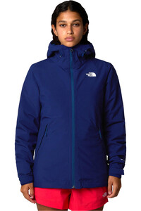 The North Face chaqueta impermeable insulada mujer W CARTO TRICLIMATE JACKET vista detalle