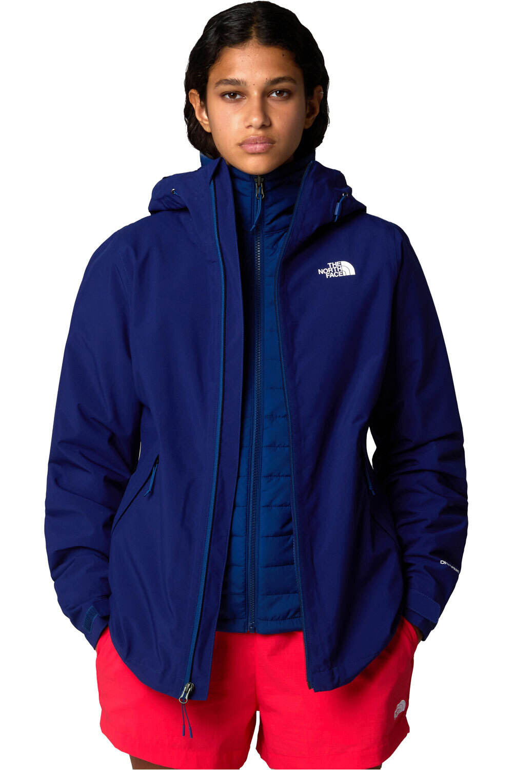 The North Face chaqueta impermeable insulada mujer W CARTO TRICLIMATE JACKET vista frontal