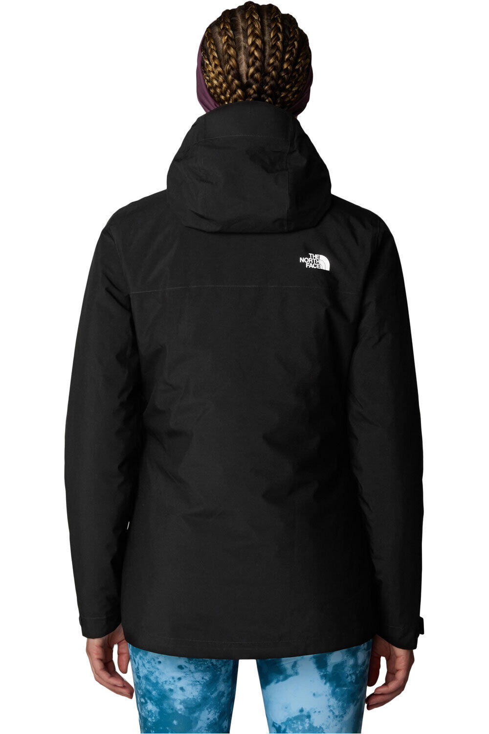 The North Face chaqueta impermeable insulada mujer W CARTO TRICLIMATE JACKET vista trasera
