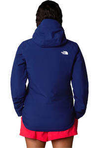 The North Face chaqueta impermeable insulada mujer W CARTO TRICLIMATE JACKET vista trasera