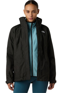 The North Face chaqueta impermeable insulada mujer W EVOLVE II TRICLIMATE JACKET 03