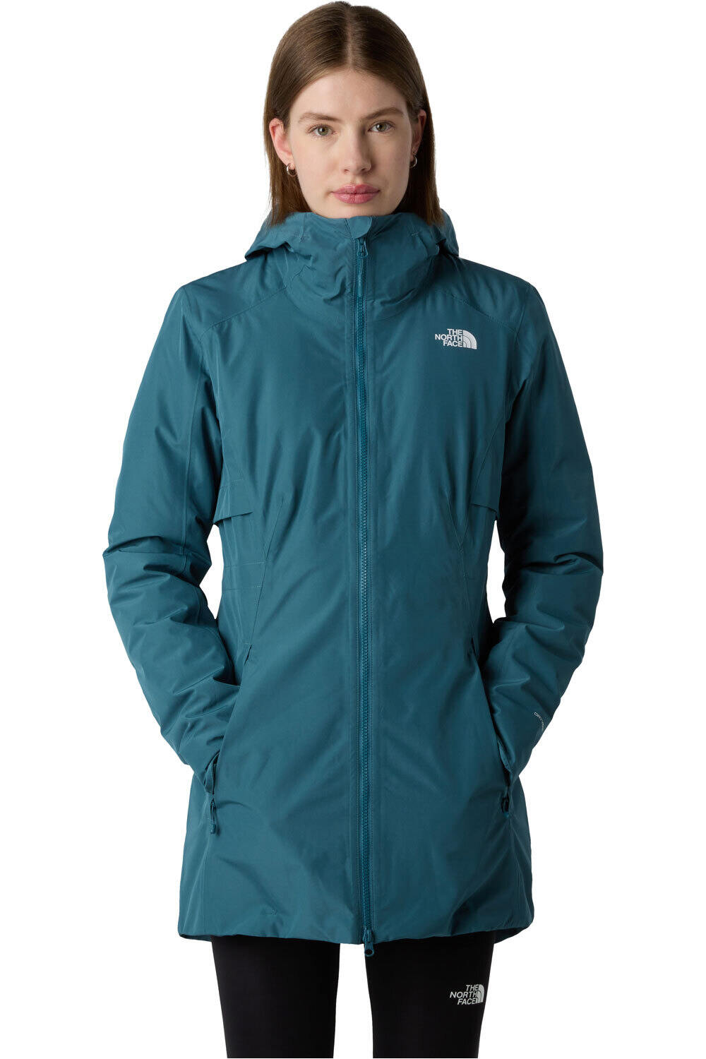The North Face chaqueta impermeable insulada mujer W HIKESTELLER INSULATED PARKA vista frontal