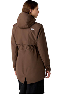 The North Face chaqueta impermeable insulada mujer W HIKESTELLER INSULATED PARKA vista trasera