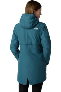 The North Face chaqueta impermeable insulada mujer W HIKESTELLER INSULATED PARKA vista trasera