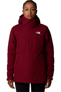 The North Face chaqueta impermeable insulada mujer W INLUX TRICLIMATE vista detalle