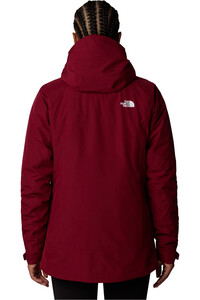 The North Face chaqueta impermeable insulada mujer W INLUX TRICLIMATE vista trasera