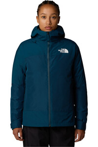 The North Face chaqueta impermeable insulada mujer W MOUNTAIN LIGHT TRICLIMATE GTX JACKET vista detalle