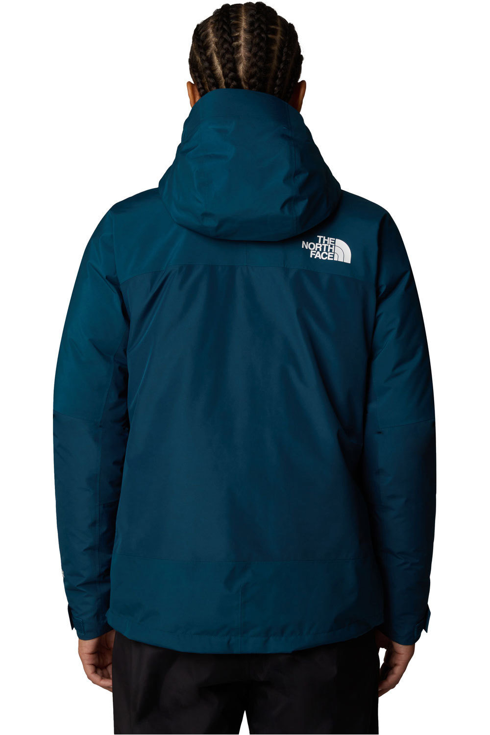 The North Face chaqueta impermeable insulada mujer W MOUNTAIN LIGHT TRICLIMATE GTX JACKET vista trasera