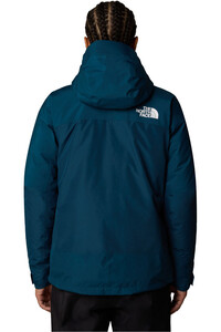 The North Face chaqueta impermeable insulada mujer W MOUNTAIN LIGHT TRICLIMATE GTX JACKET vista trasera