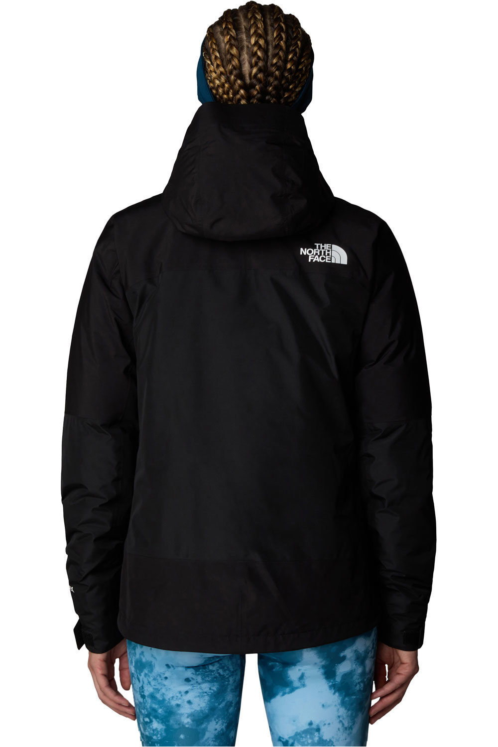 The North Face chaqueta impermeable insulada mujer W MOUNTAIN LIGHT TRICLIMATE GTX JACKET vista trasera