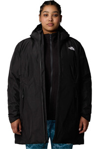 The North Face chaqueta impermeable insulada mujer W PLUS HIKESTELLER INSULATED PARKA vista detalle
