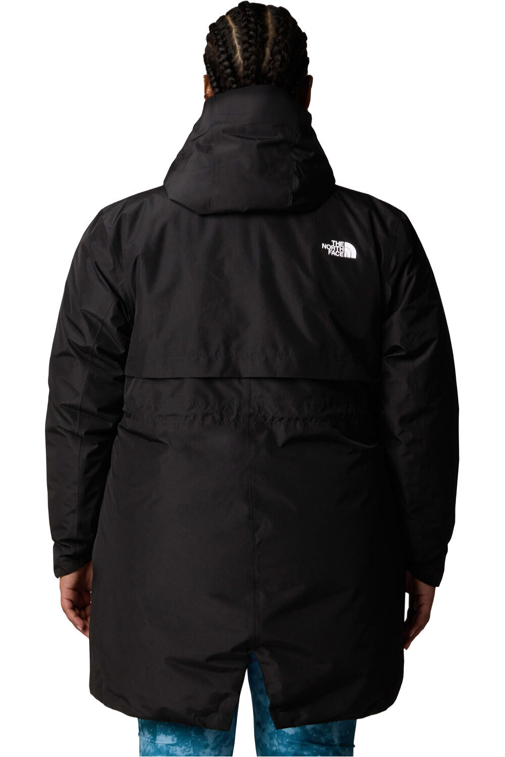 The North Face chaqueta impermeable insulada mujer W PLUS HIKESTELLER INSULATED PARKA vista trasera