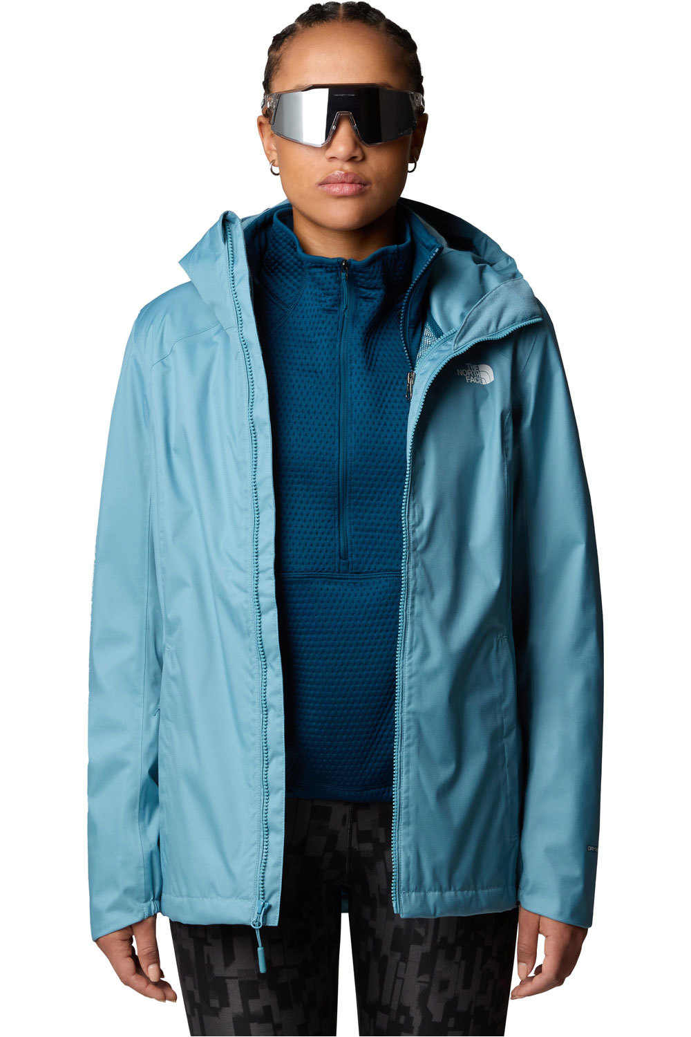 The North Face chaqueta impermeable insulada mujer W QUEST TRICLIMATE 03