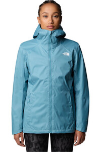 The North Face chaqueta impermeable insulada mujer W QUEST TRICLIMATE vista detalle