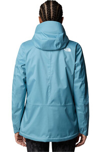 The North Face chaqueta impermeable insulada mujer W QUEST TRICLIMATE vista trasera