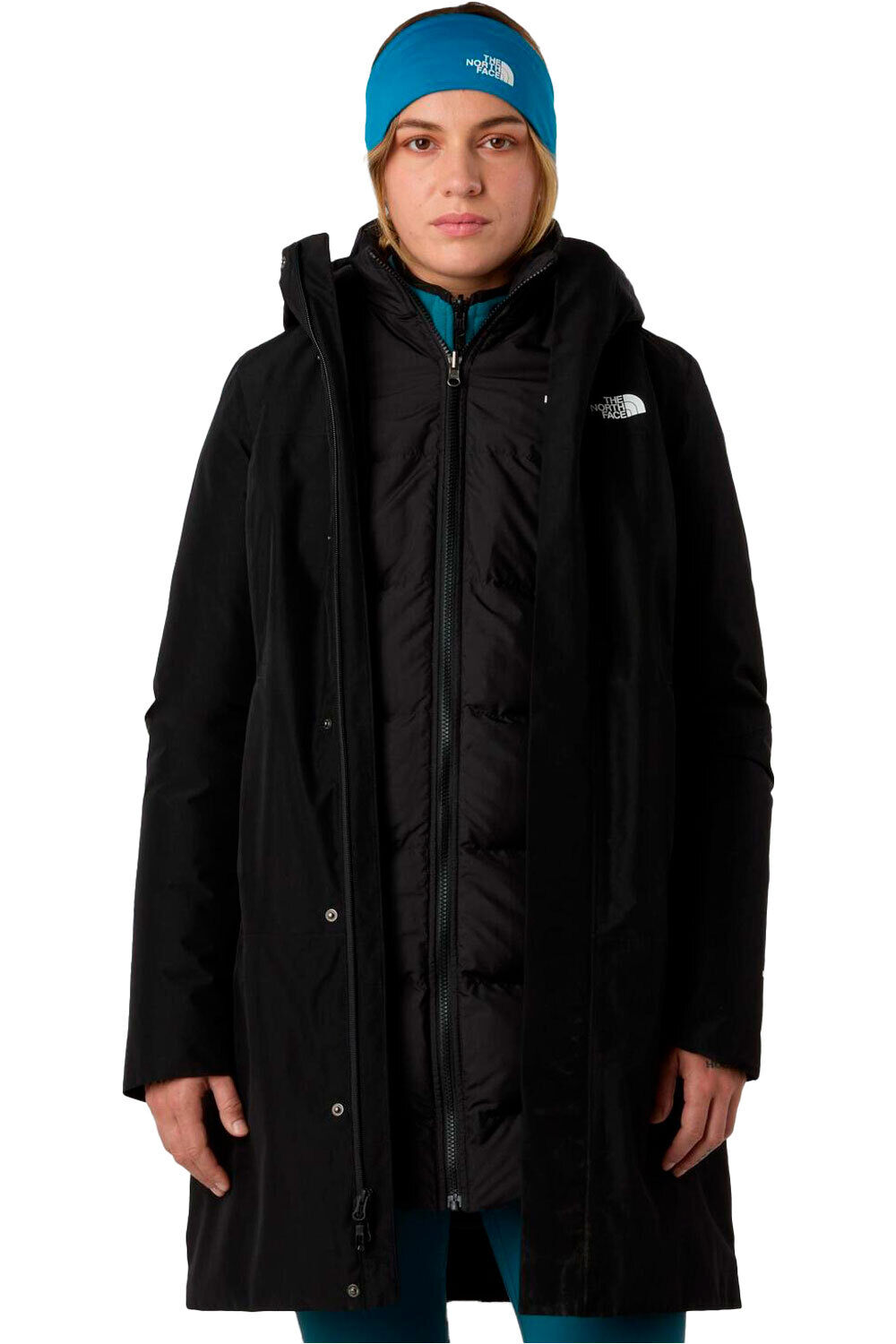 The North Face chaqueta impermeable insulada mujer W SUZANNE TRICLIMATE 2.0 vista detalle